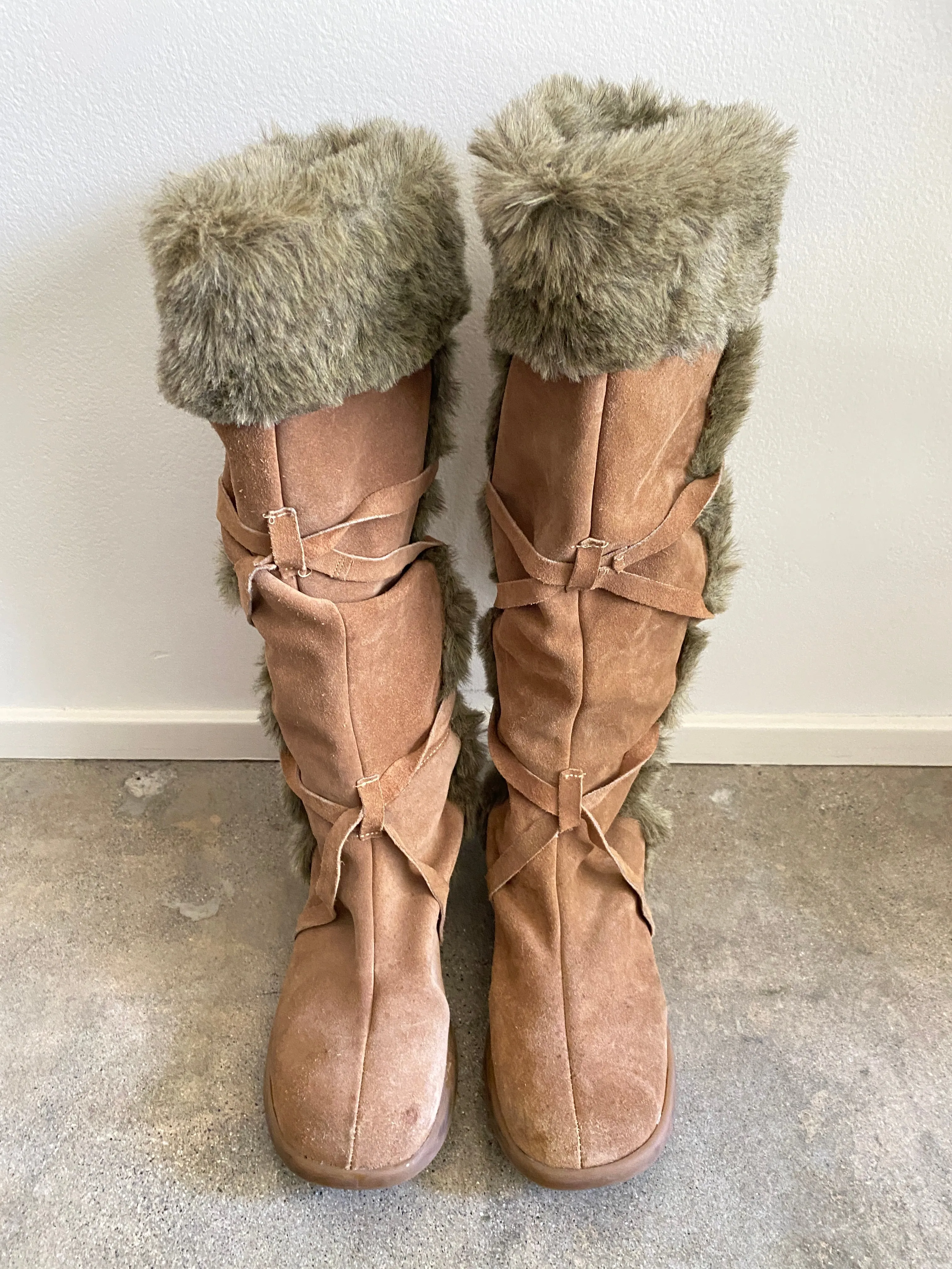 00's Suede Furry Fairycire Boots Adidas Shoes Parley