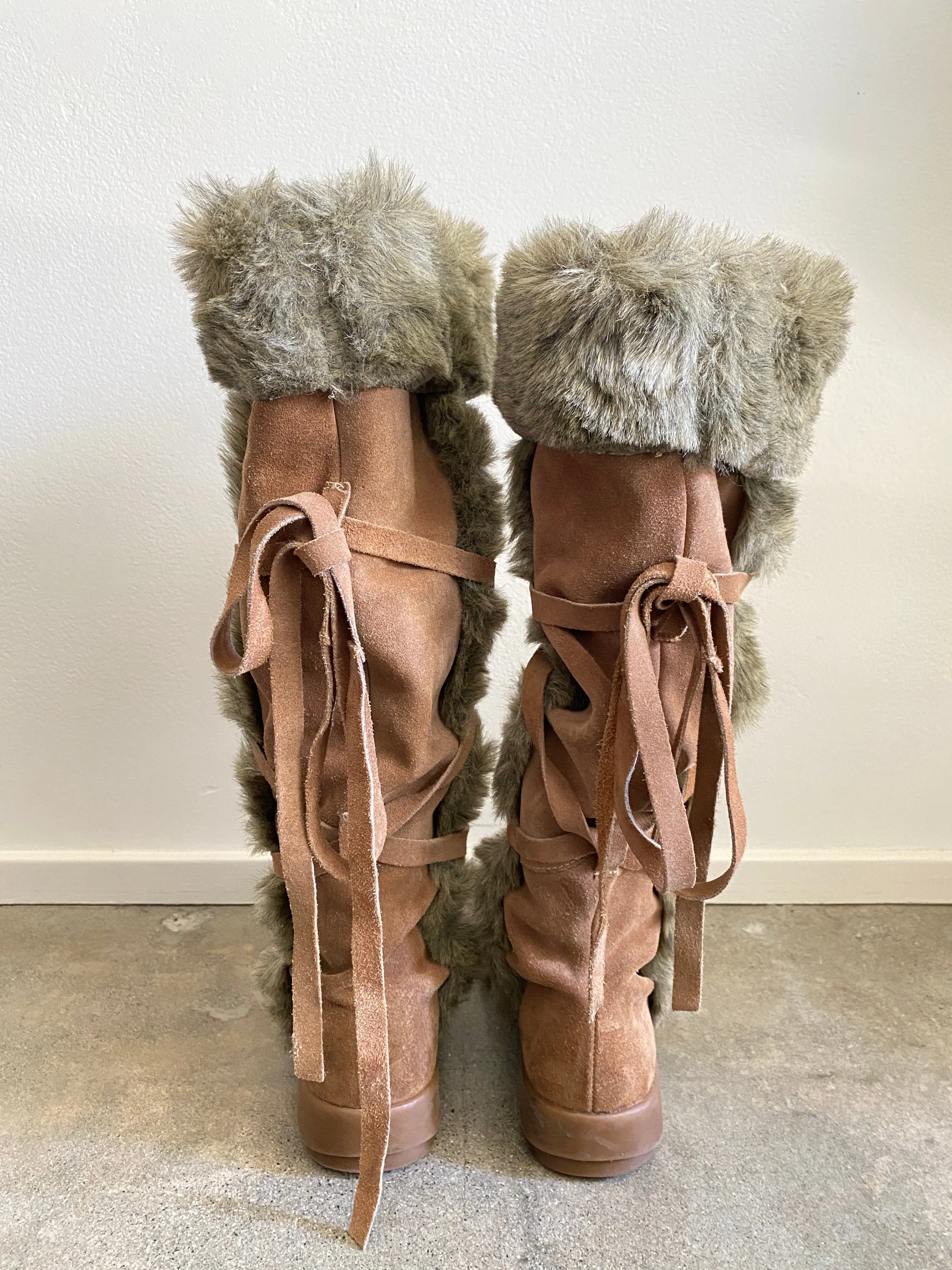00's Suede Furry Fairycire Boots Adidas Softball Turf Shoes
