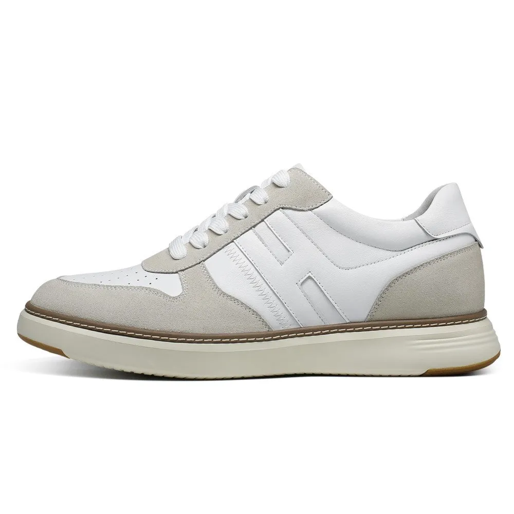 6 CM/ 2.36 Inches CMR CHAMARIPA Off White Elevator Sports Shoes - Men's Cowhide Leather Casual Shoes Asics Running Shoes Gt 2000 5