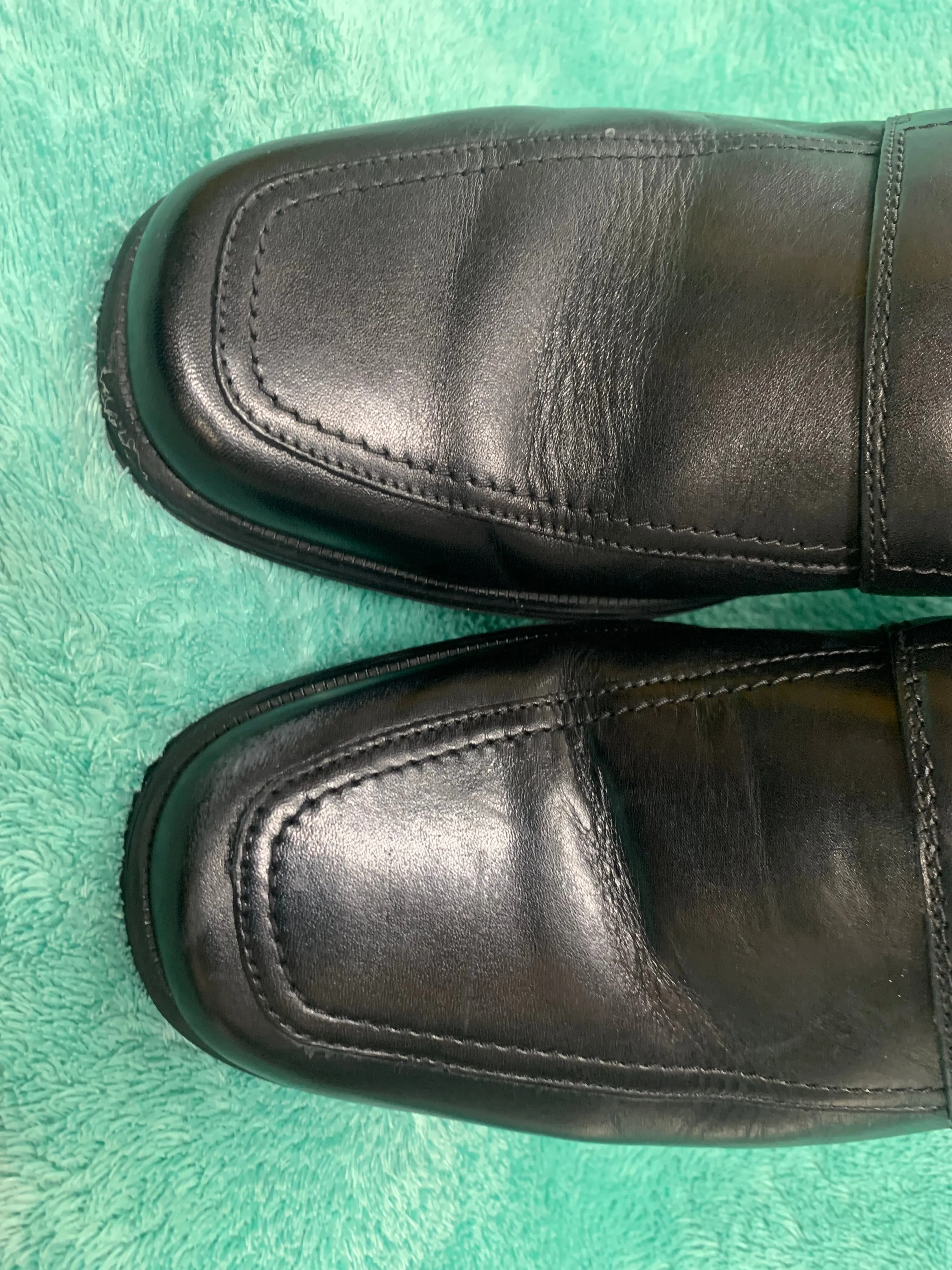 Asics Shoes For Wide Feet Clarks Mens Black Loafer Style Shoe Size 9.5G