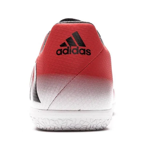 Adidas Shoes Recycled Ocean Plastic adidas Messi 16.3 IN Indoor Soccer Shoes -  Red/Black/White