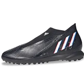 Adidas Soccer Shoe adidas Predator Edge .3 LL Turf Soccer Shoes (Core Black)