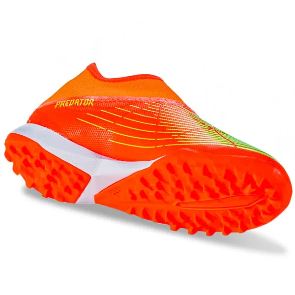 Adidas Shoes Amazon adidas Predator Edge.3 LL Turf Soccer Shoes (Solar Red/Solar Green)