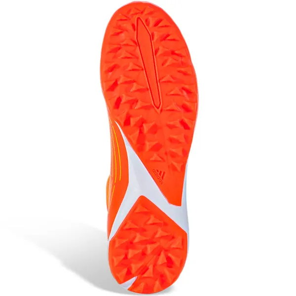 adidas Predator Edge.3 LL Turf Soccer Shoes (Solar Red/Solar Green) Adidas Ankle High Shoes