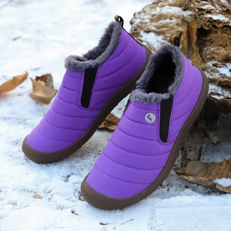 Men's Cotton Velvet Winter Warm Non-slip Shoes Newborn Adidas Shoes