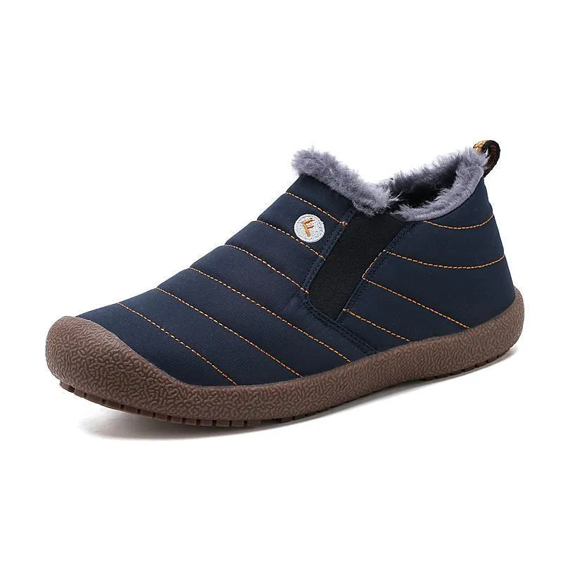 Personalised Golf Shoes Adidas Men's Cotton Velvet Winter Warm Non-slip Shoes