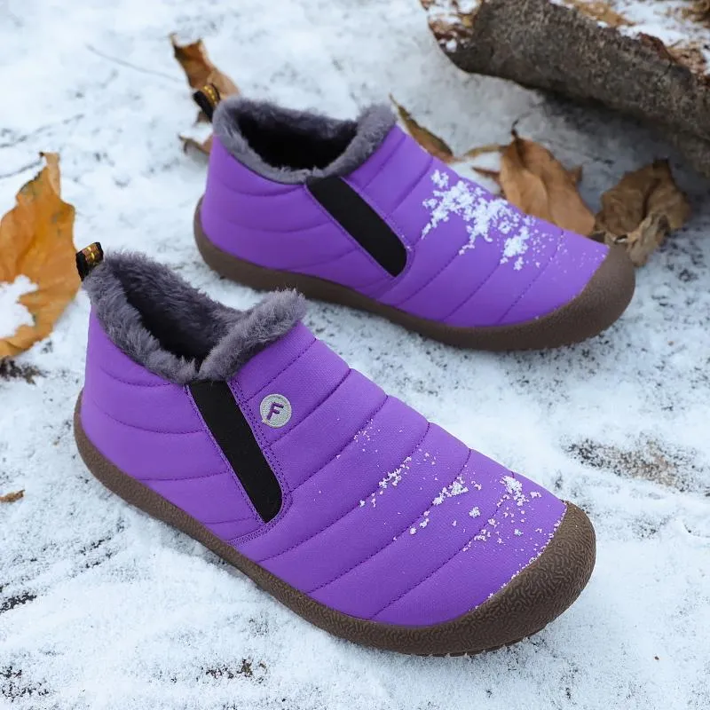 Men's Cotton Velvet Winter Warm Non-slip Shoes Waterproof Adidas Shoes