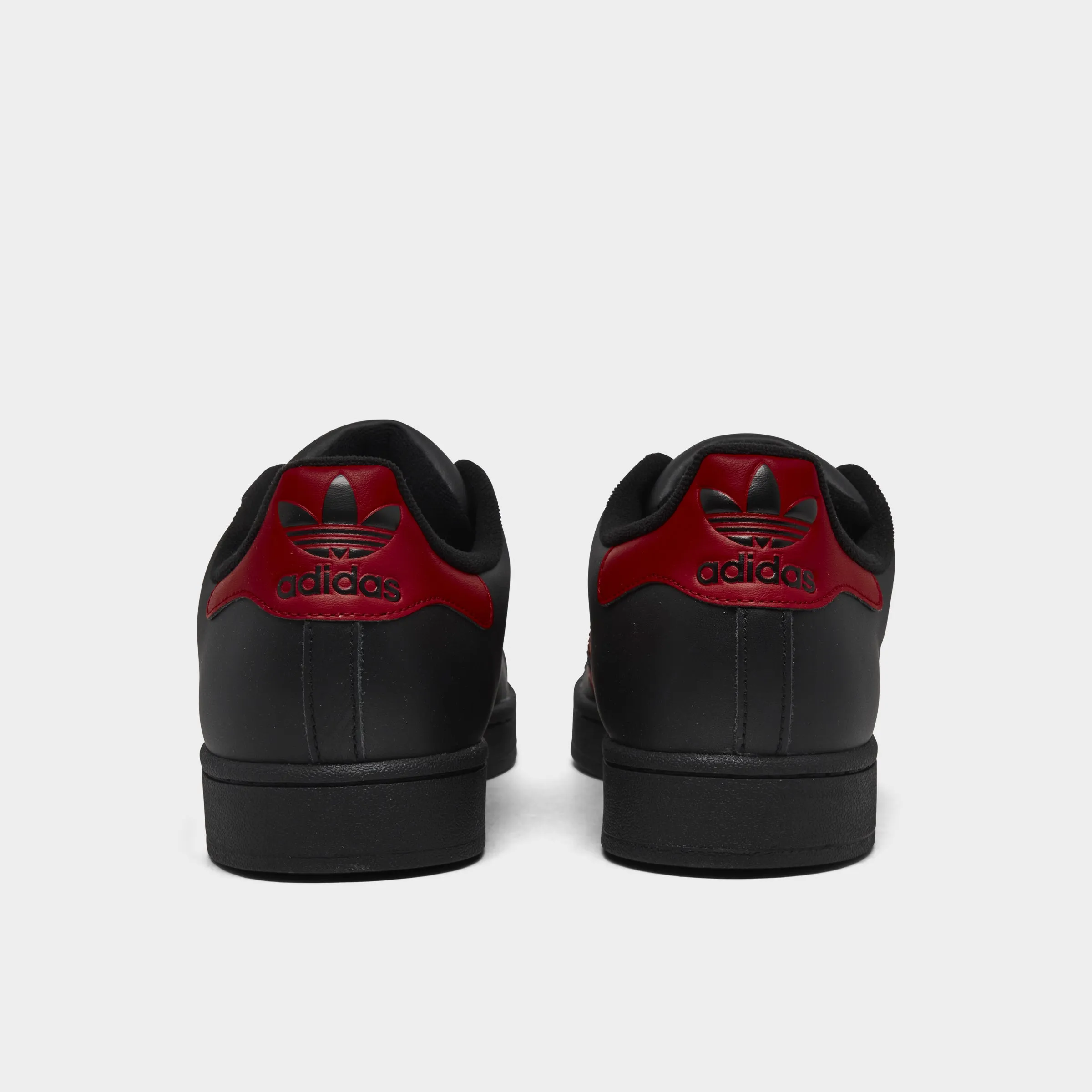 adidas Superstar II Black / Red Powerlifting Shoes Adidas