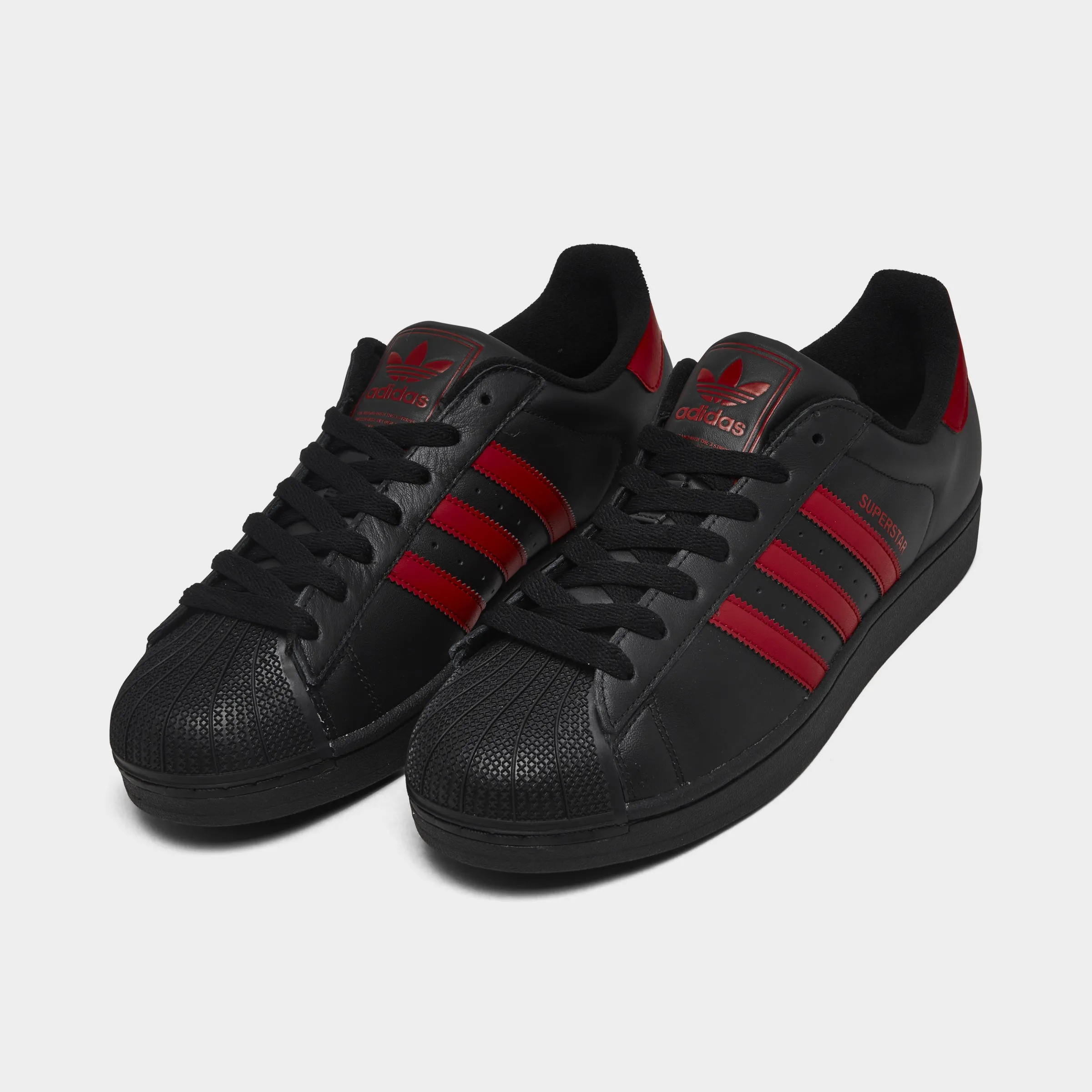 Adidas Fluffy Shoes adidas Superstar II Black / Red