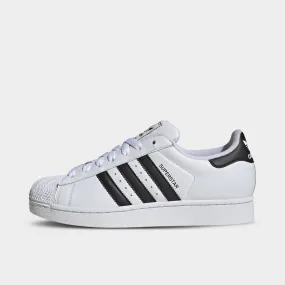 adidas Superstar II White / Black Adidas Shoes In Wide Sizes