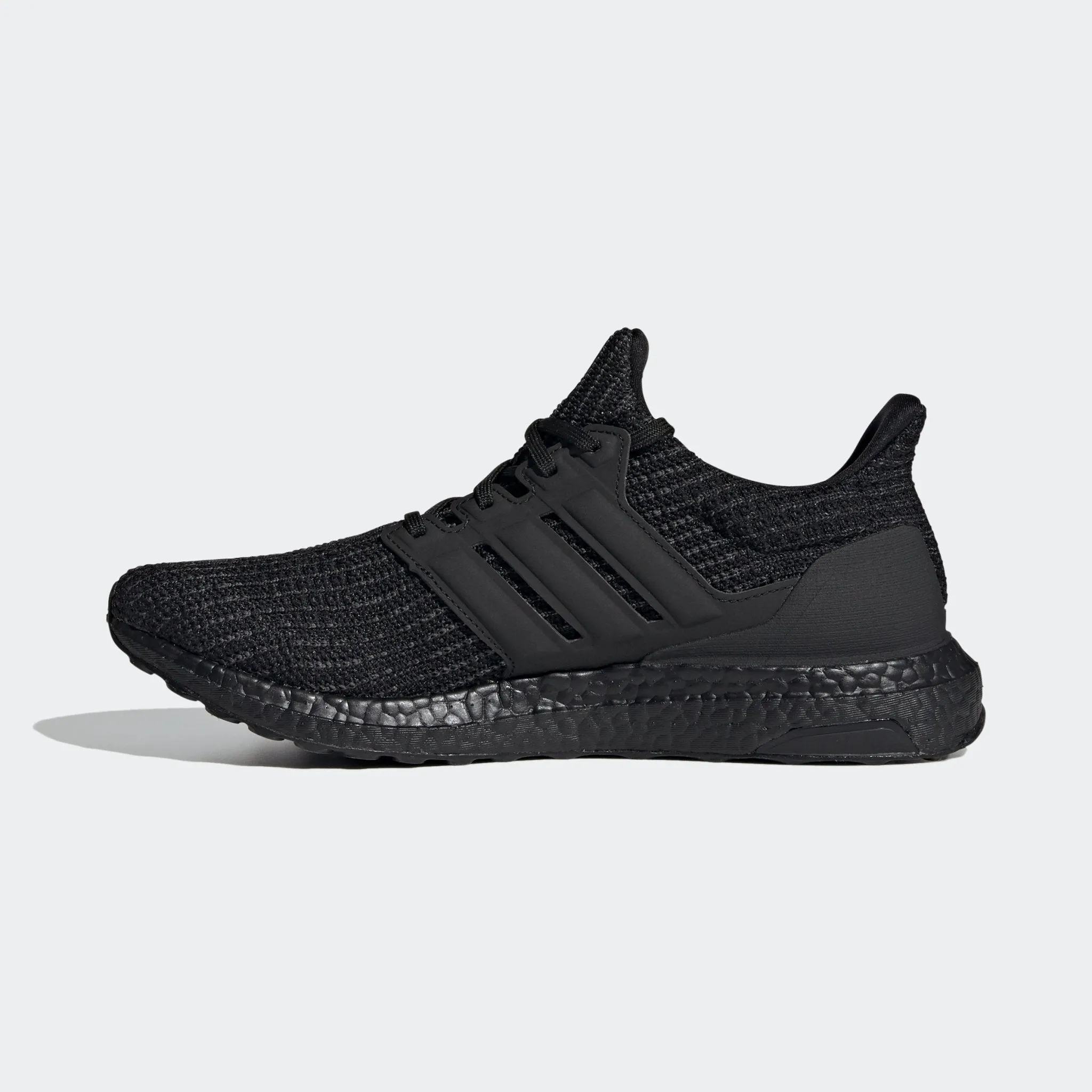 adidas Ultraboost 4.0 DNA Shoes Black/Black/Active Red Adidas Triple Cheer Shoes