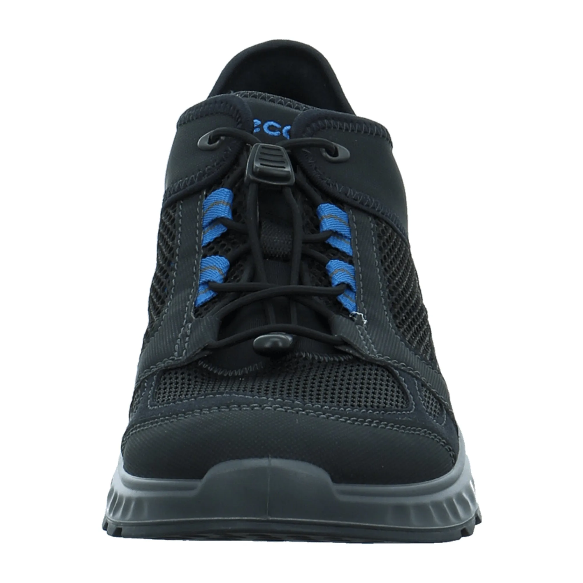 Ecco Men's Outdoor Shoes - Durable & Stylish in Black/Olympian Blue Adidas Best Shoe