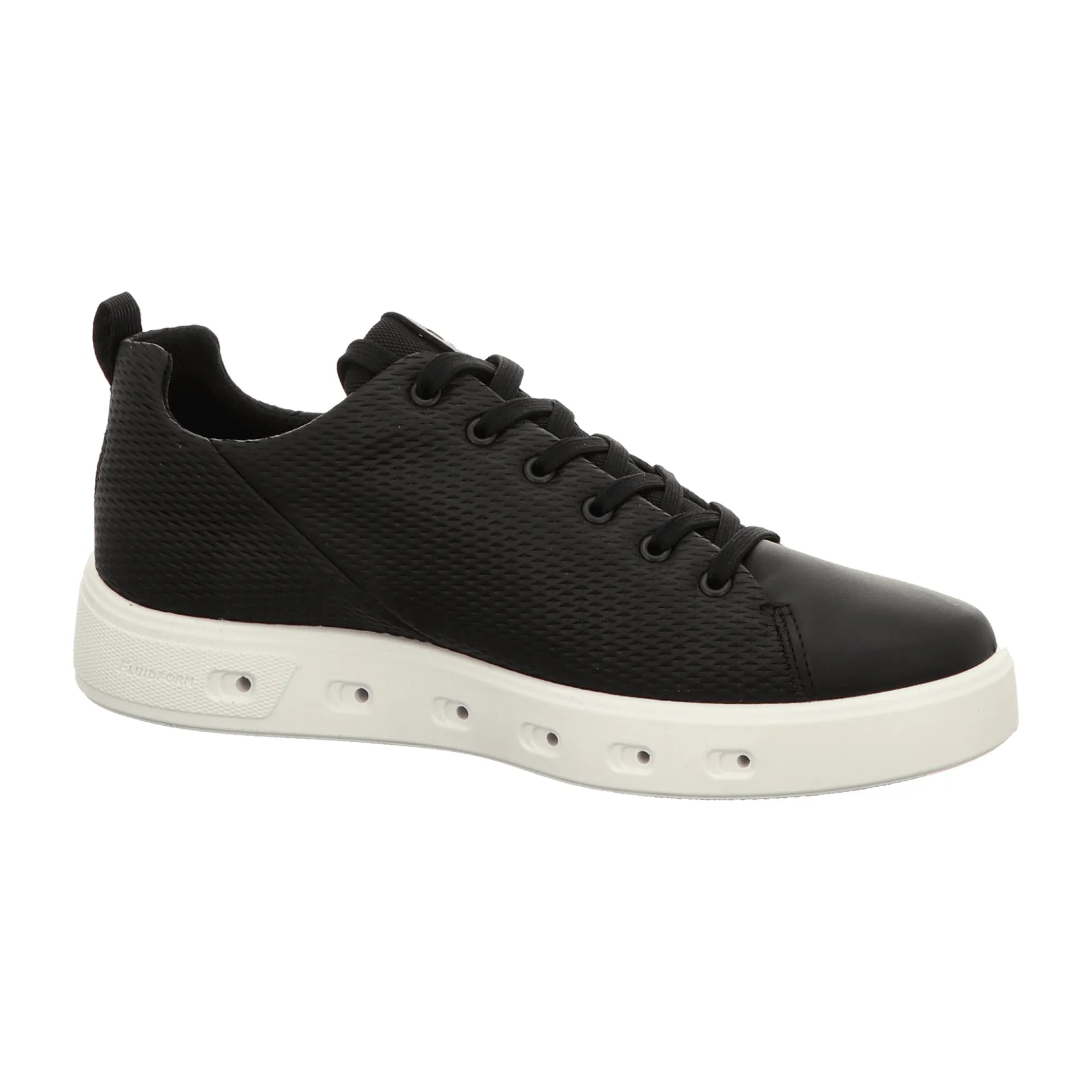 Ecco STREET 720 M Men's Sneakers, Stylish Black Comfort Shoes Adidas Turf Shoes Sale