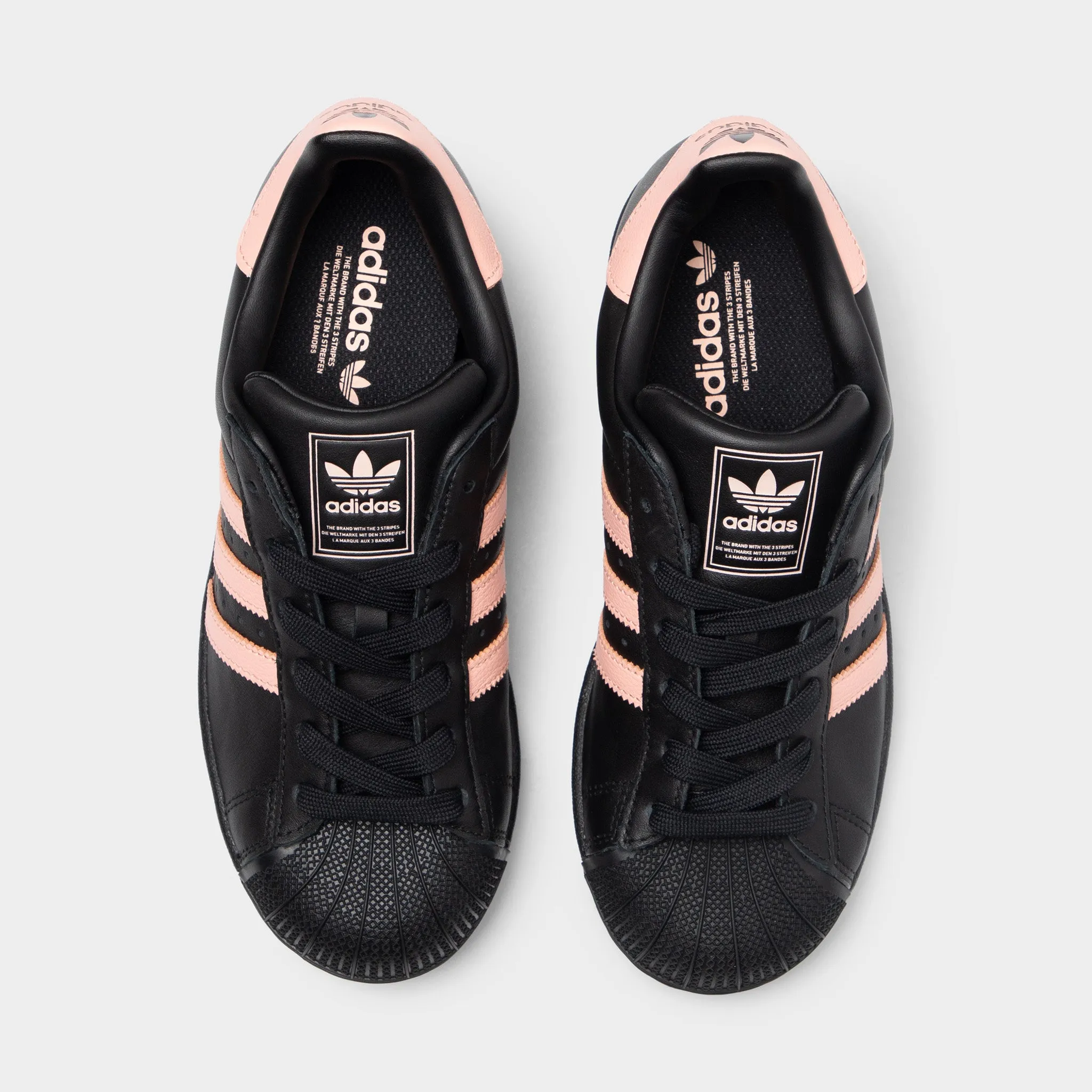 Adidas Walking Shoe adidas Women's Superstar II Core Black / Glow Pink