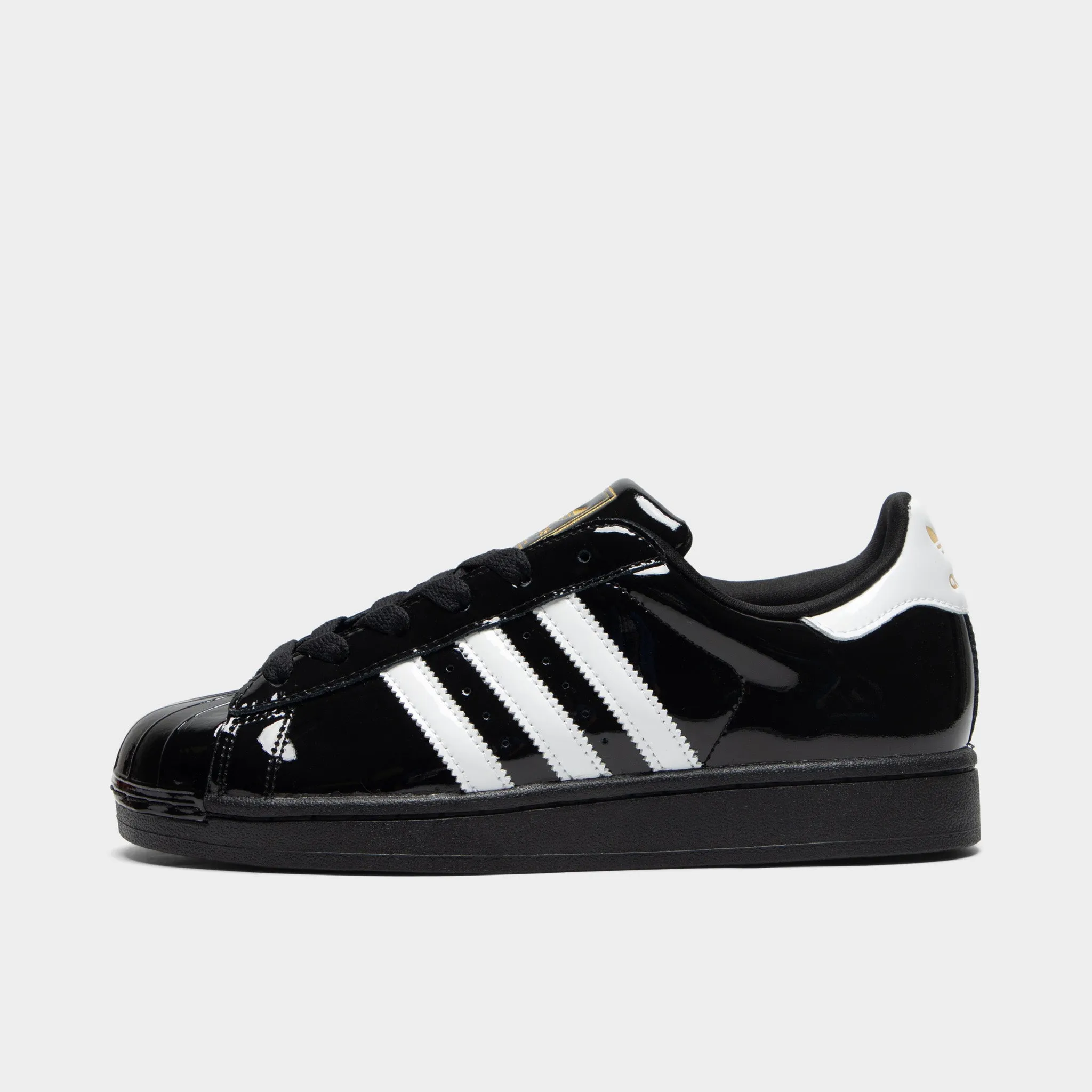adidas Women's Superstar II Core Black / White - Gold Metallic Adidas X Disney Shoes