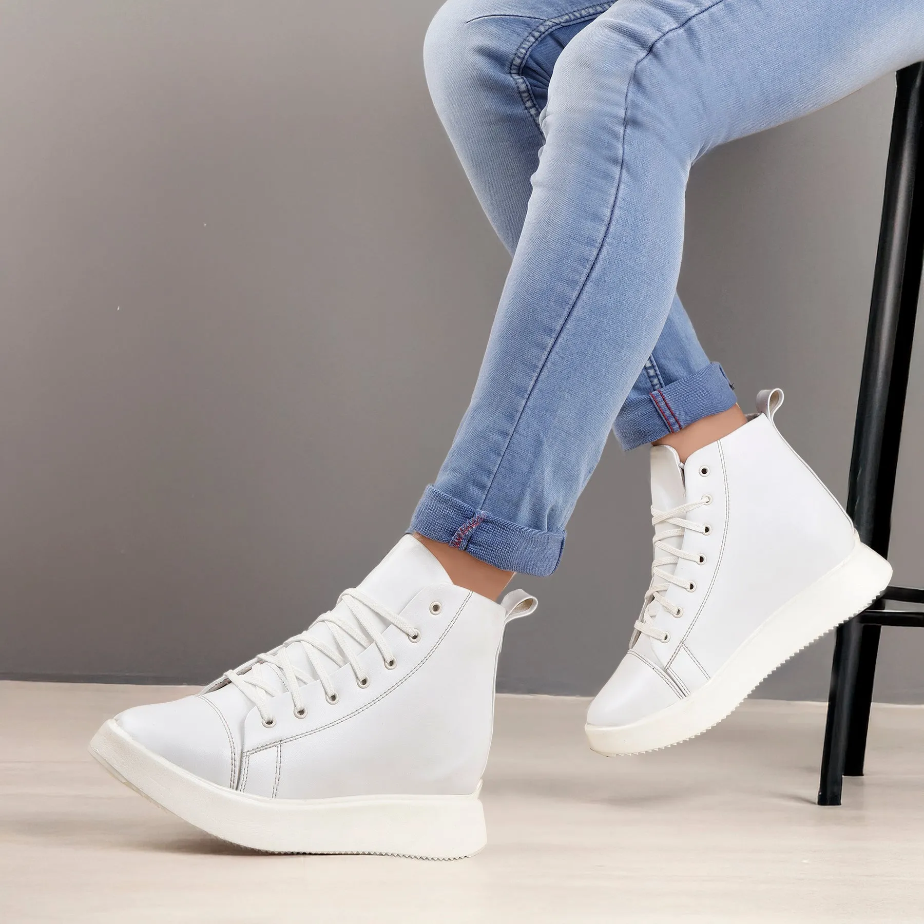 Men's 3.74 Inch (9.5CM) Hidden Height Increasing Boot Adidas Gazelle Adv Skate Shoes