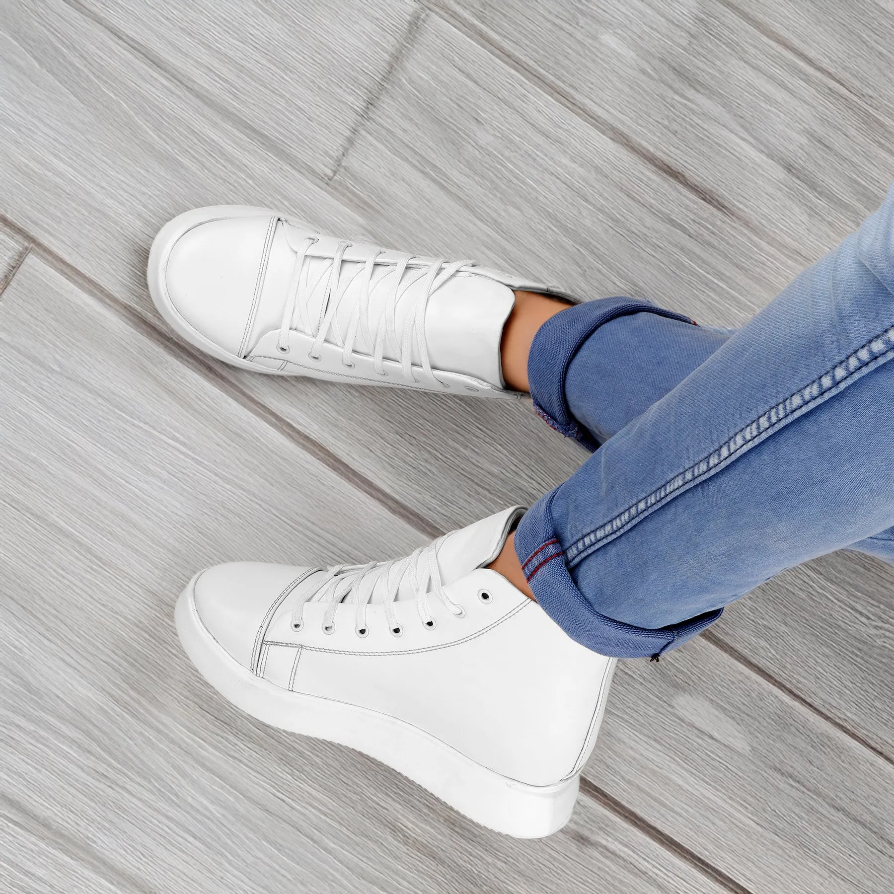 Vintage Adidas Shoes 90s Men's 3.74 Inch (9.5CM) Hidden Height Increasing Boot