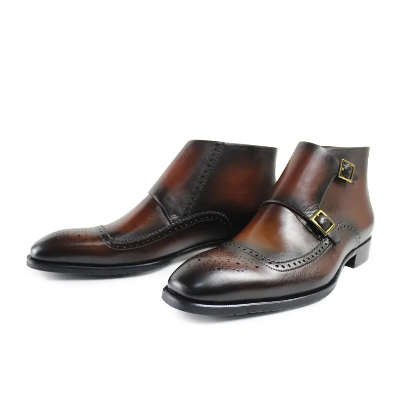 Ankle Length Men Boots Boots For Work And Hiking