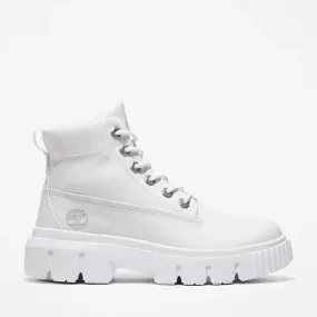Best Snow Work Boots TIMBERLAND | WOMEN'S BOOTS | GREYFIELD FABRIC BOOT WHITE | WHITE
