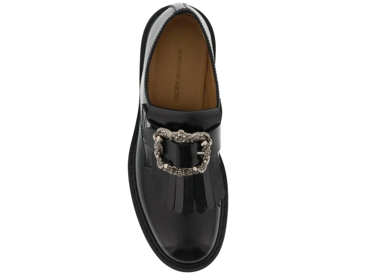 Alexander McQueen Punk Buckle Loafers Aerosoles Loafers Sale