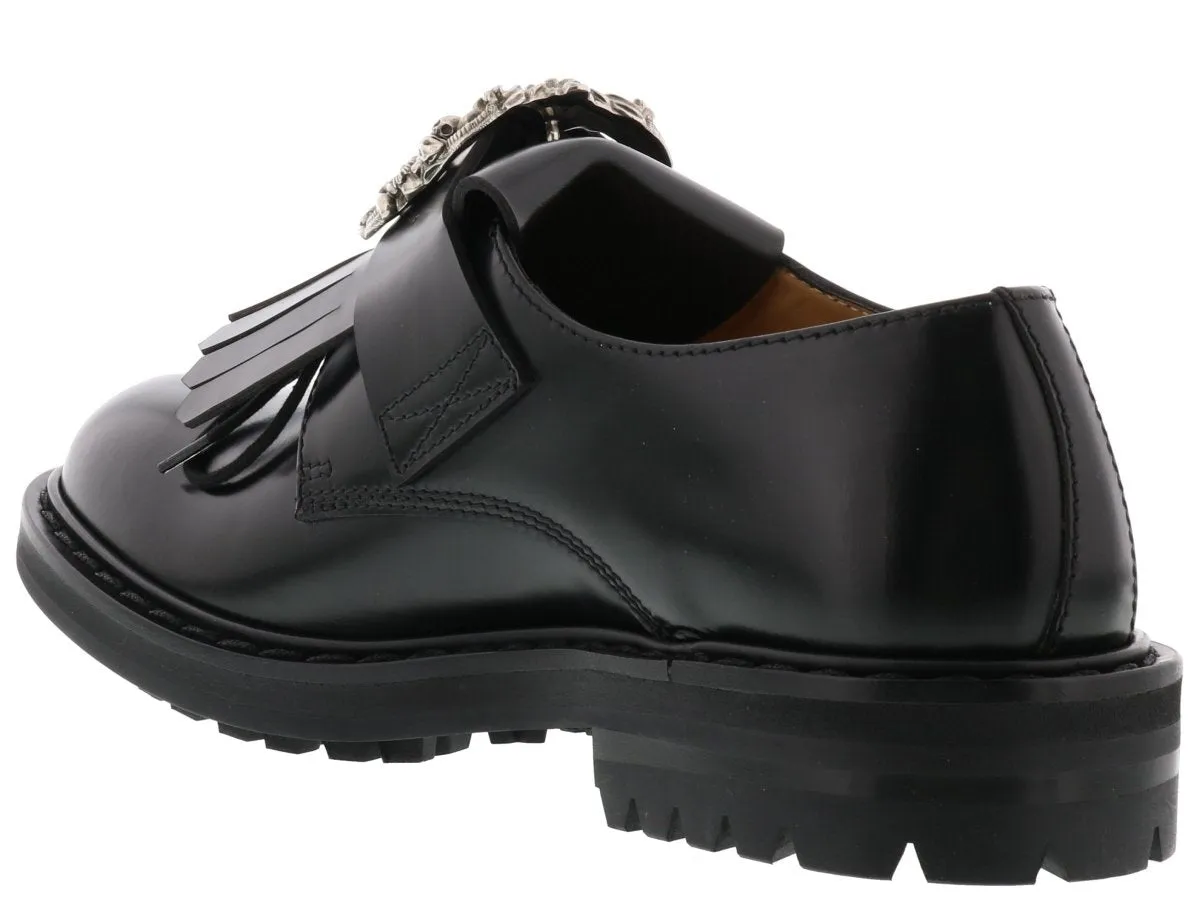 Alexander McQueen Punk Buckle Loafers Tassle Loafers