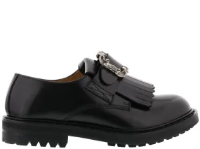 Chunky Tassel Loafers Alexander McQueen Punk Buckle Loafers