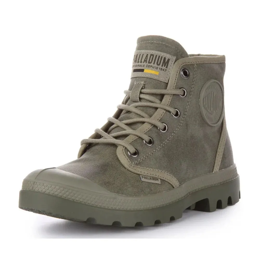 PALLADIUM PAMPA HI WAX 77222-339 Turtle Skin Boots