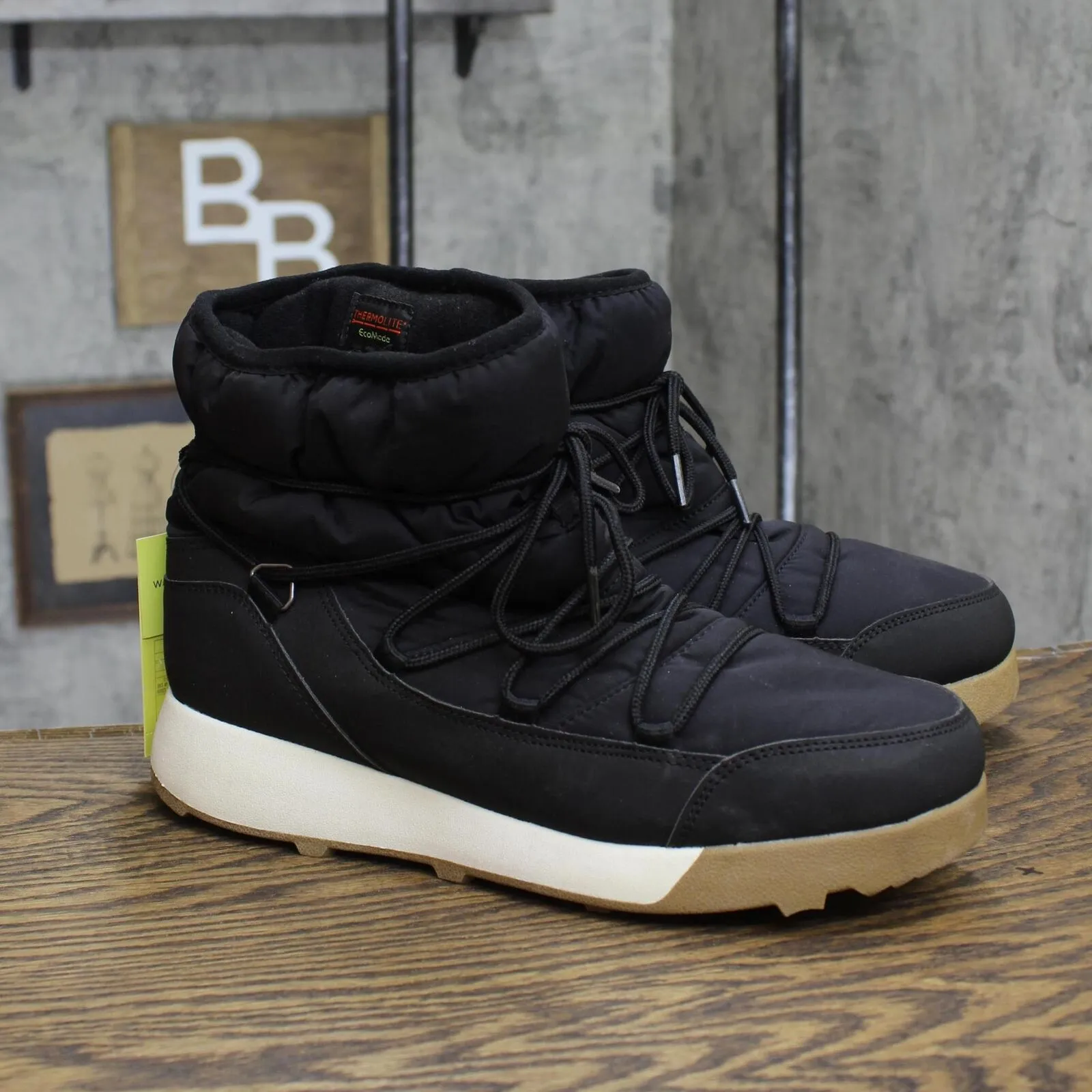 All In Motion Women's Cara Winter Boots 85604361 Black 11M Columbia Omni Snow Boots