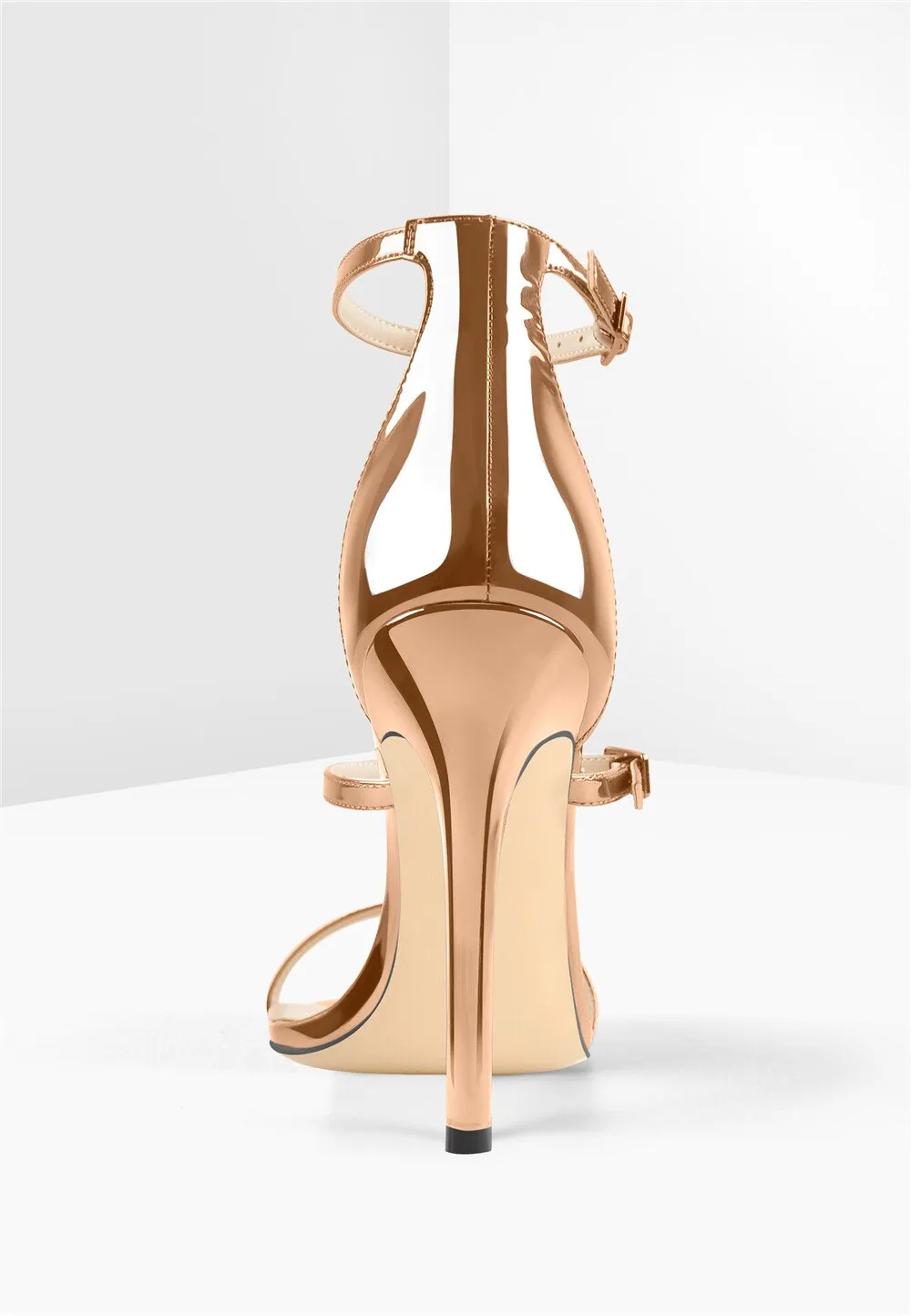 Clarks Sandals Ankle Strap Open Toe Thin High Heels Sandals