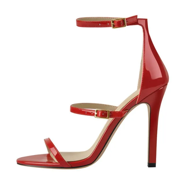 Ankle Strap Open Toe Thin High Heels Sandals Sandals At Dsw