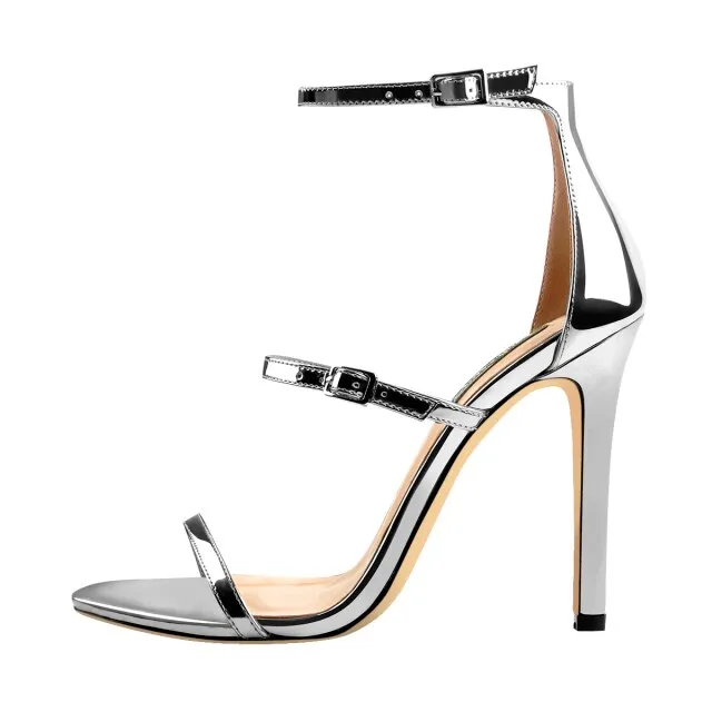 Ankle Strap Open Toe Thin High Heels Sandals Casual Sandals