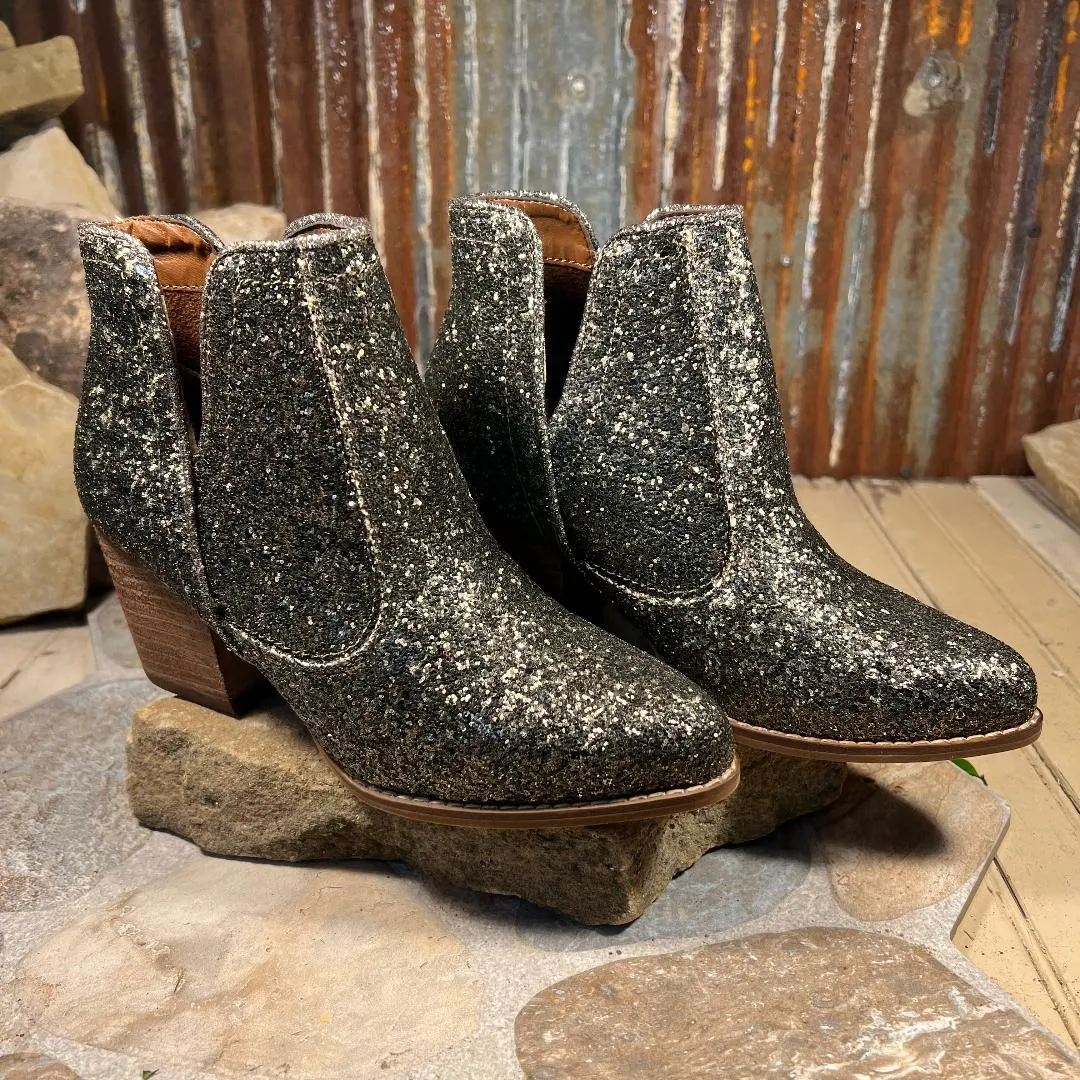 Fiera Bronze Glittery Booties Adidas Cloudfoam Pure Shoes