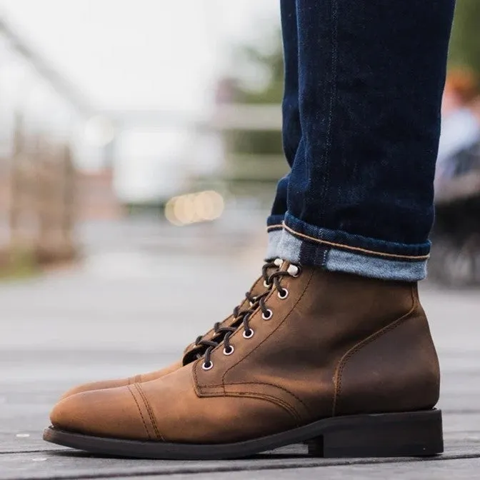 7 CM/2.76 Inches CMR CHAMARIPA Handcrafted Brown Height Increasing Boots - Elevate Your Style with 2.76 Inches of Personalized Luxury Boots Comfortable