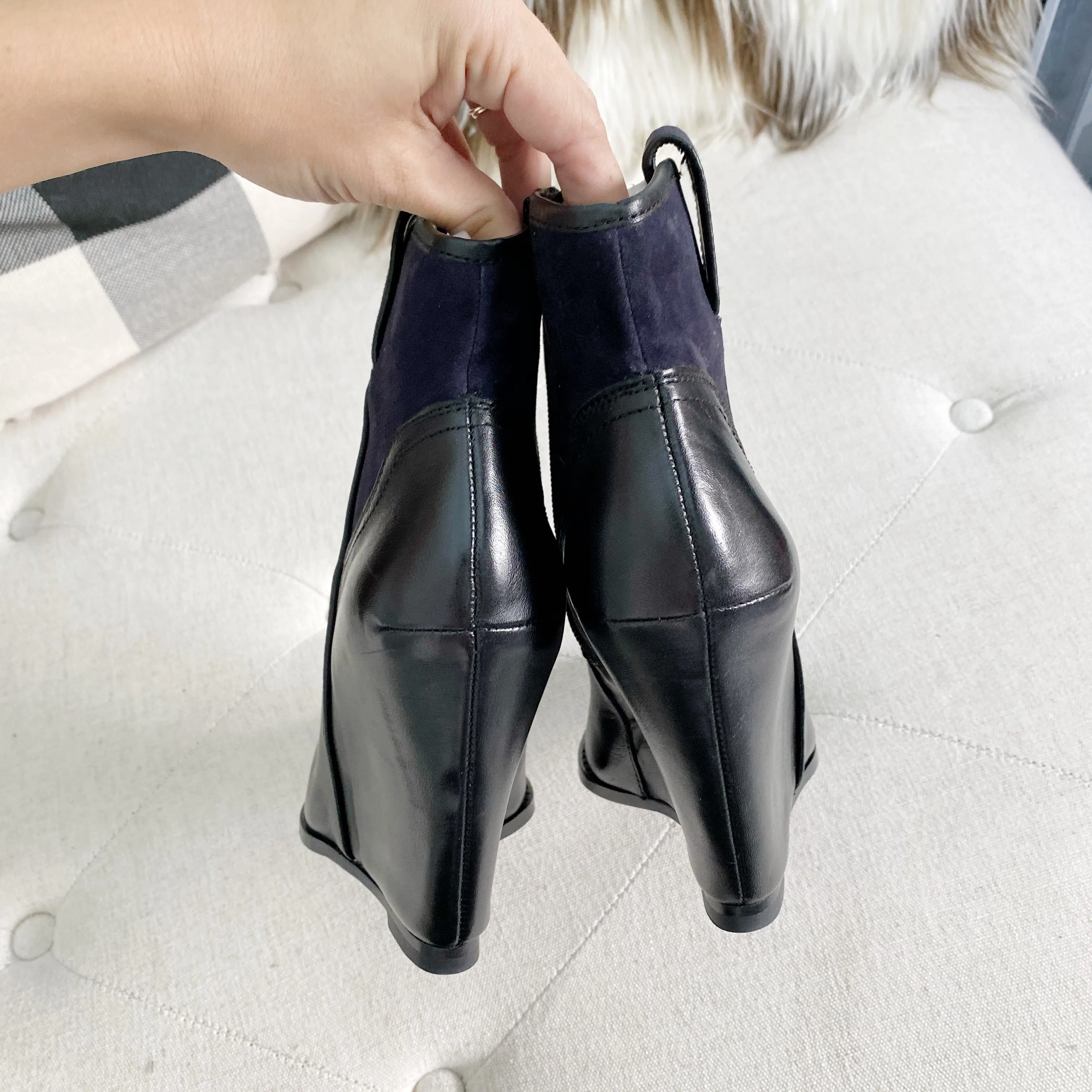 ASH Western Wedge Boots New size 38 Adidas Samba Og Casual Shoes