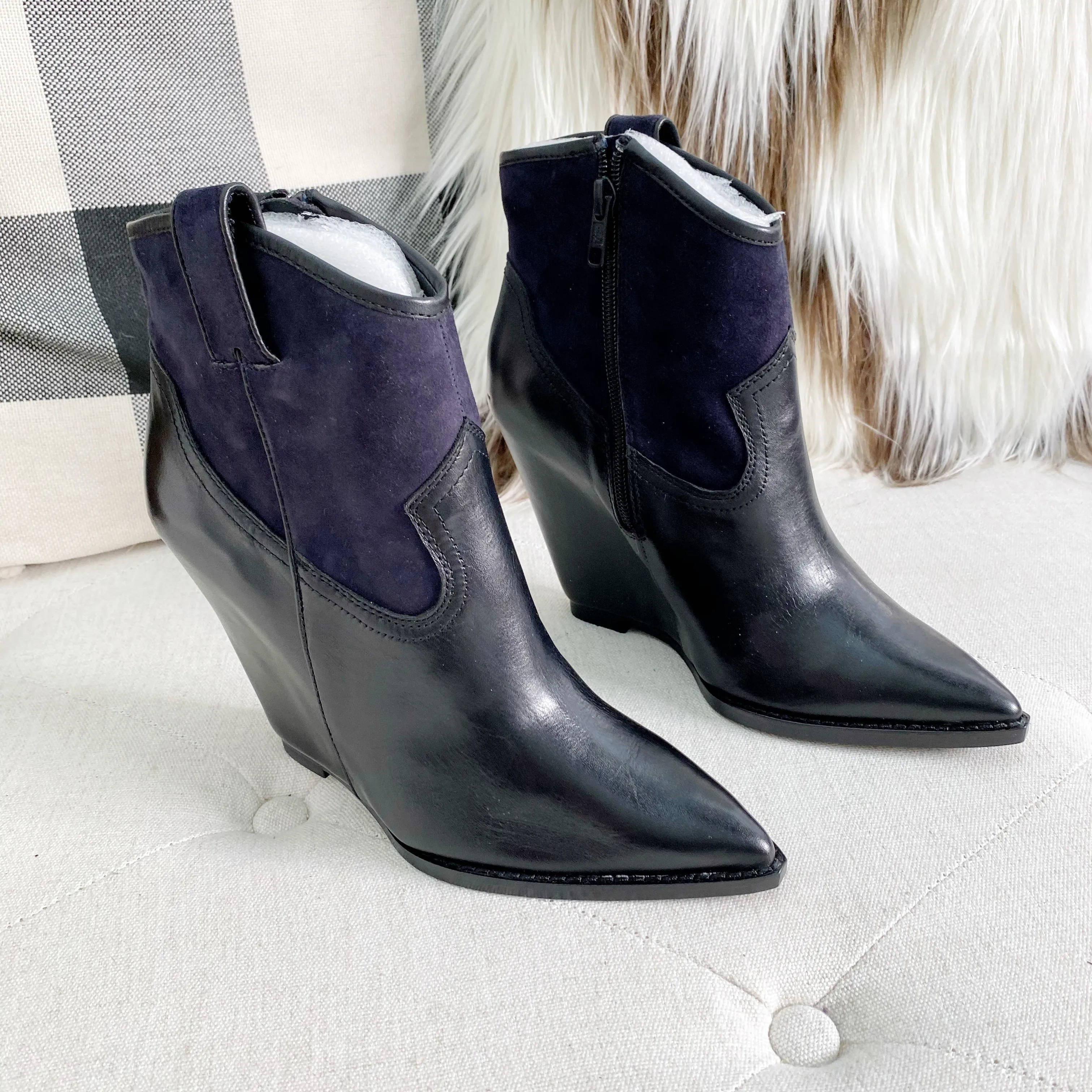 Adidas Size 15 Shoes ASH Western Wedge Boots New size 38