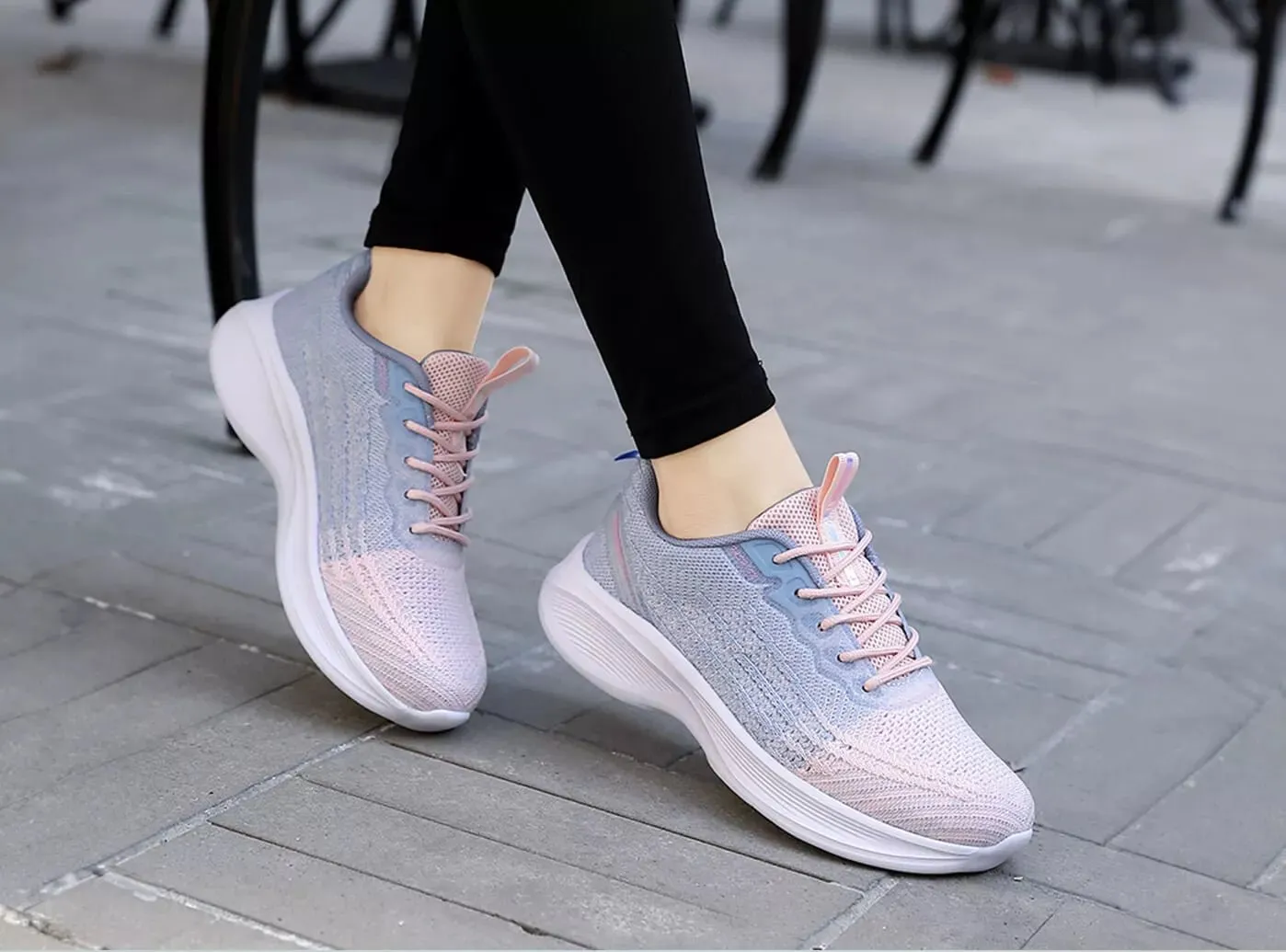 FitVille Women's Lightweight Breathable Flying Weave Running Shoes Asics Gel Nimbus Similar Shoes