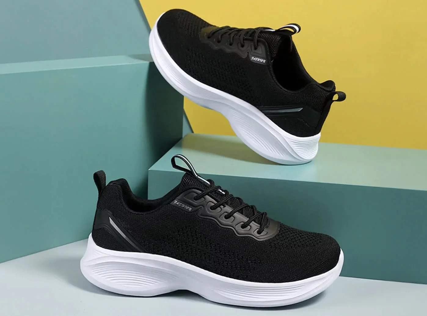 FitVille Women's Lightweight Breathable Flying Weave Running Shoes Asics Size Guide Shoes