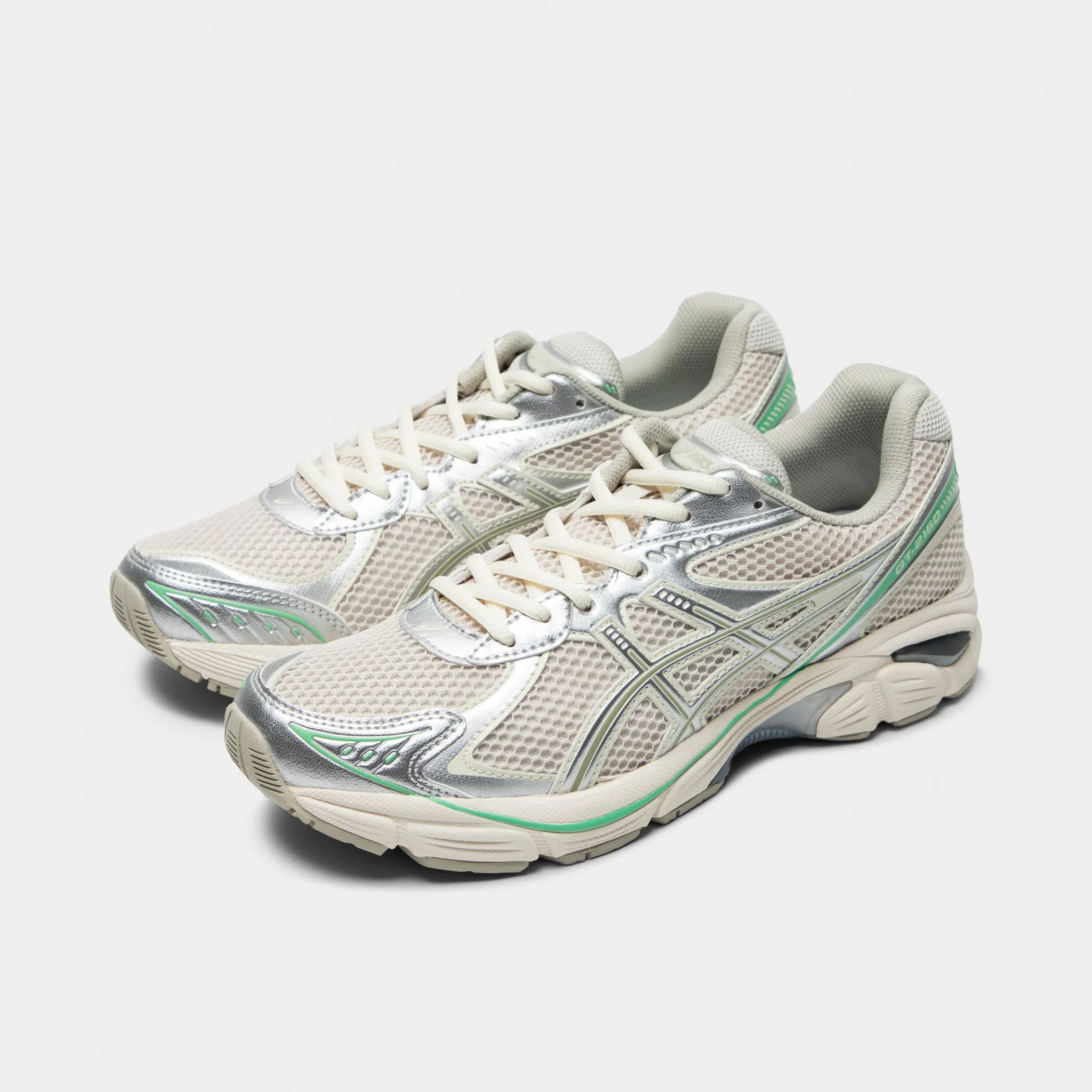 Shoes Asics Women ASICS GT-2160 Off White / Grey - Green