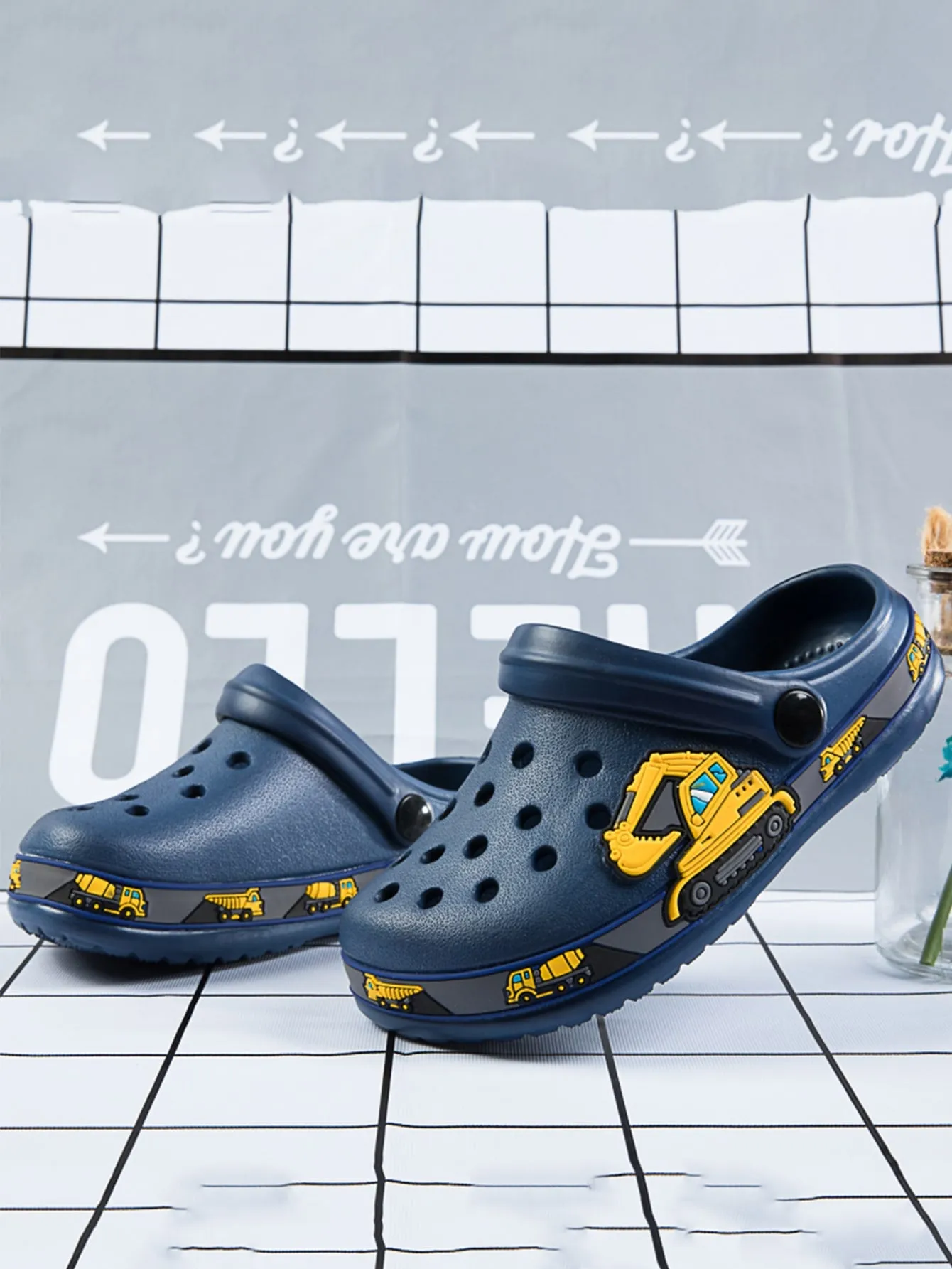 Excavator, Unicorn Decor Hollow Out Vented Clogs FD Asics Gel-tactic Volleyball Shoes