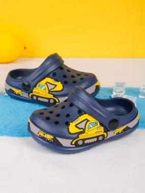 Excavator, Unicorn Decor Hollow Out Vented Clogs FD Asics Aqua Shoes