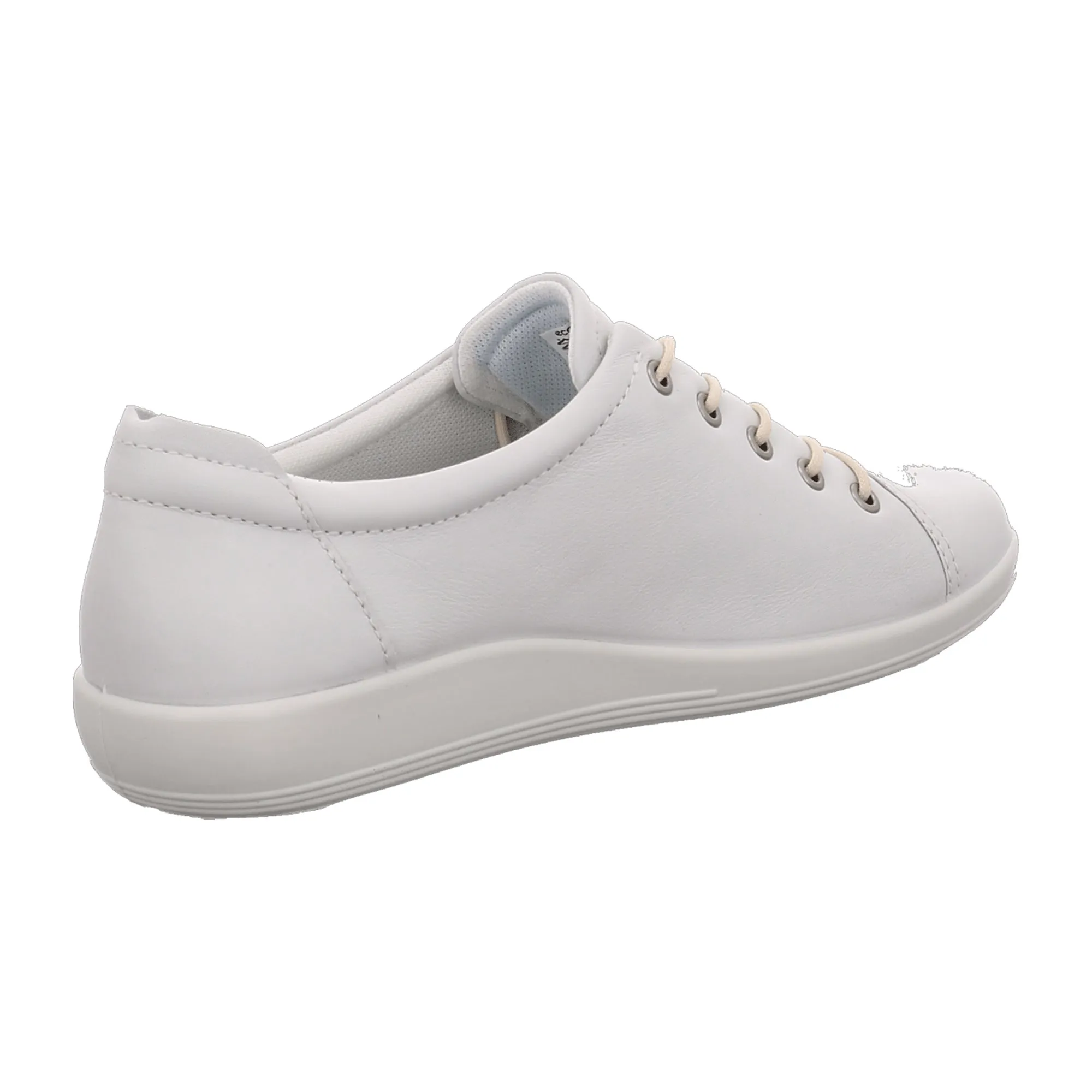 Ecco Soft 2.0 Women's Fashion Sneakers in White - Stylish & Durable Adidas Basketball Shoes Derrick Rose