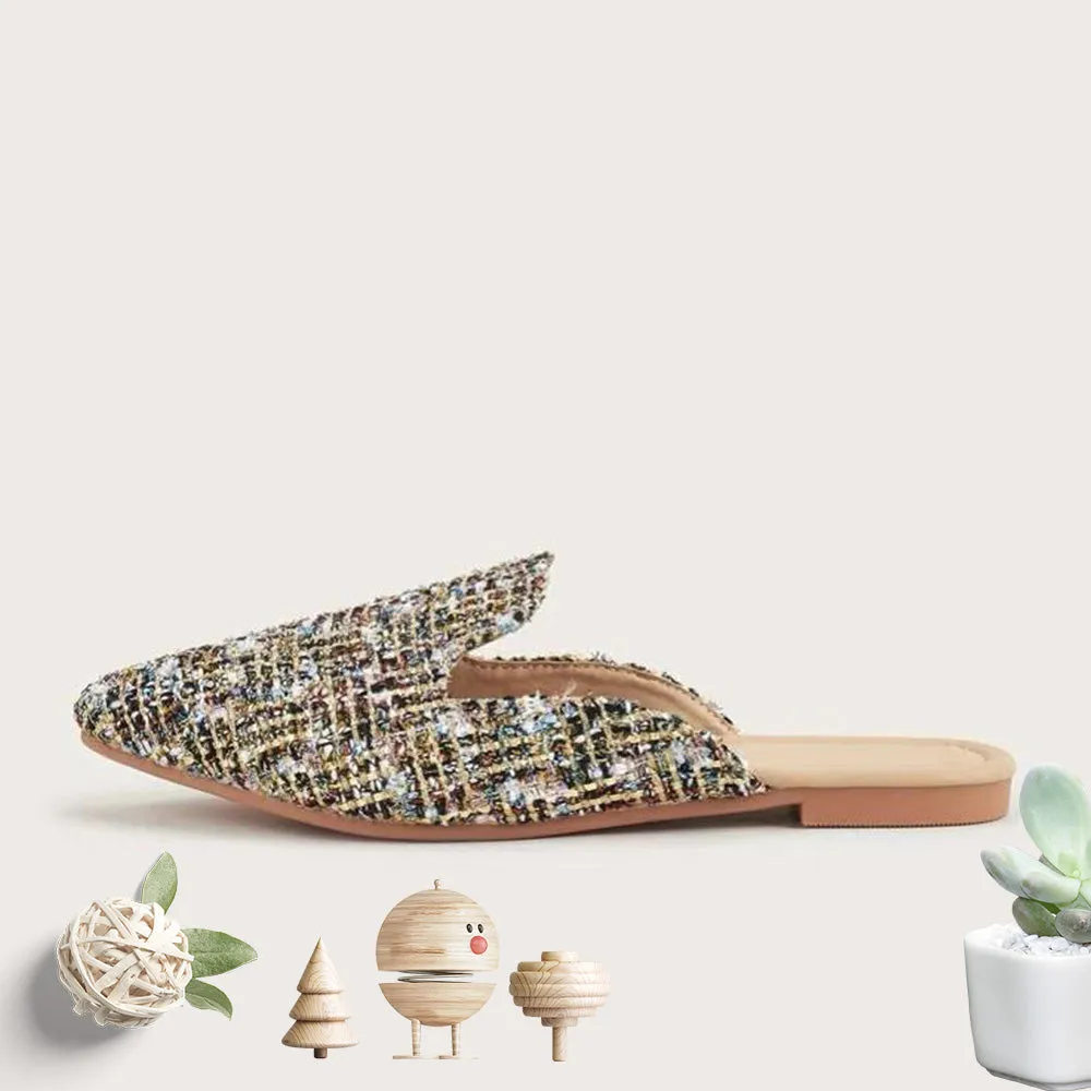 Asics Shoes Standing All Day Beach Sandals Linen Slides