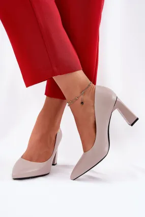 Block heel pumps High Heels Somonauk