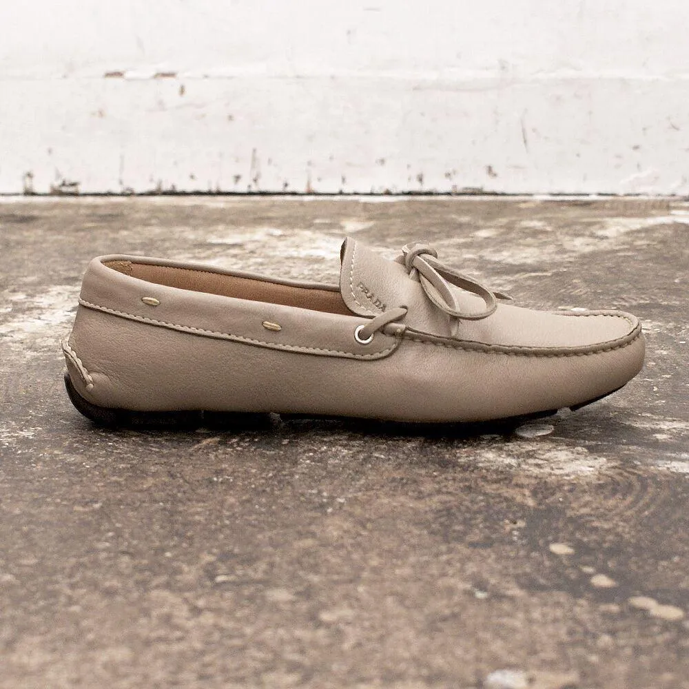 Beige Leather Driving Loafers Casual Lace Shoes Asics Exeo Twr900 Wrestling Shoes