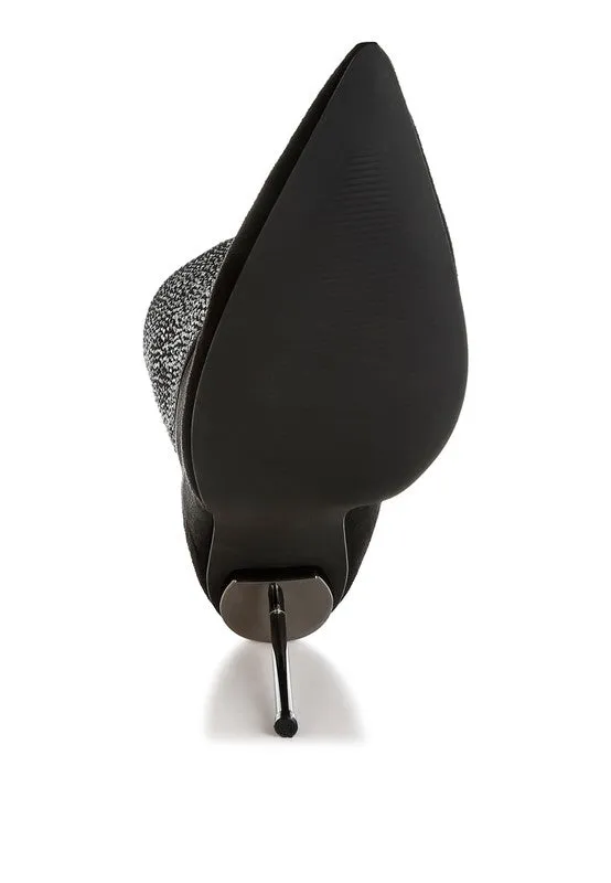 Podstar Rhinestones Embellished Foldover Boots Adidas Shoes Court