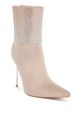 Shoes Y3 Adidas Podstar Rhinestones Embellished Foldover Boots