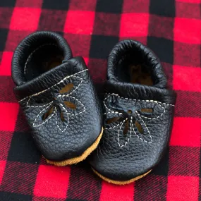 Black DAISY SANDALS Shoes Baby and Toddler Heels Higher