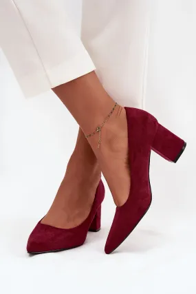 High Heels Usa Block heel pumps
