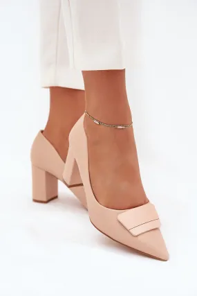 Block heel pumps High Heels With Thick Heel