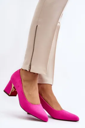 Tight Skirts And High Heels Block heel pumps model 191210 Step in style